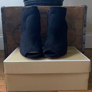 NWOT- Michael Kors- Bootie (Black Suede)